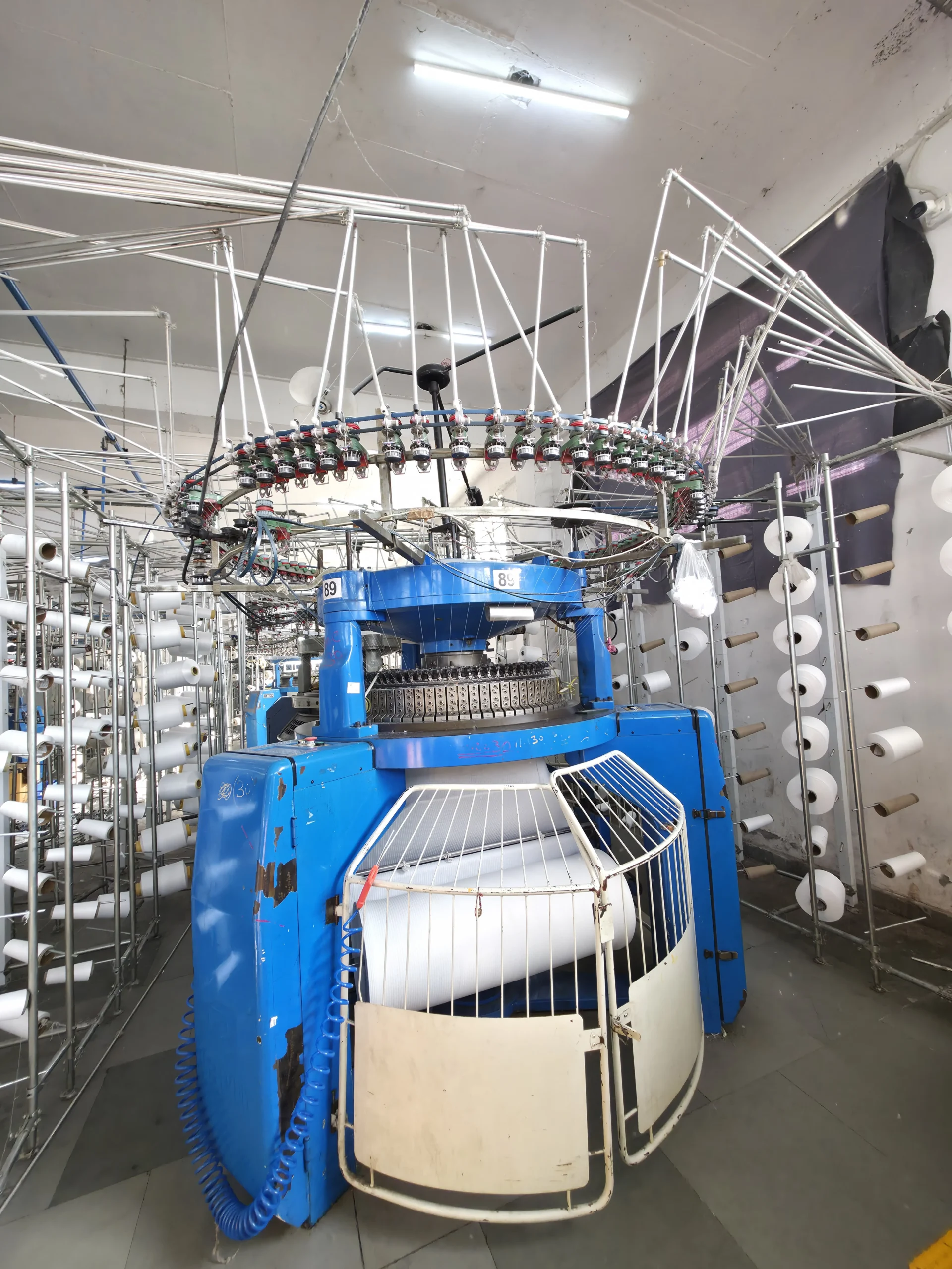 Gauge - 28, Diameter - 34 Inches, Feeder - 72, Brand - WELL KNIT, Model Year - 2017