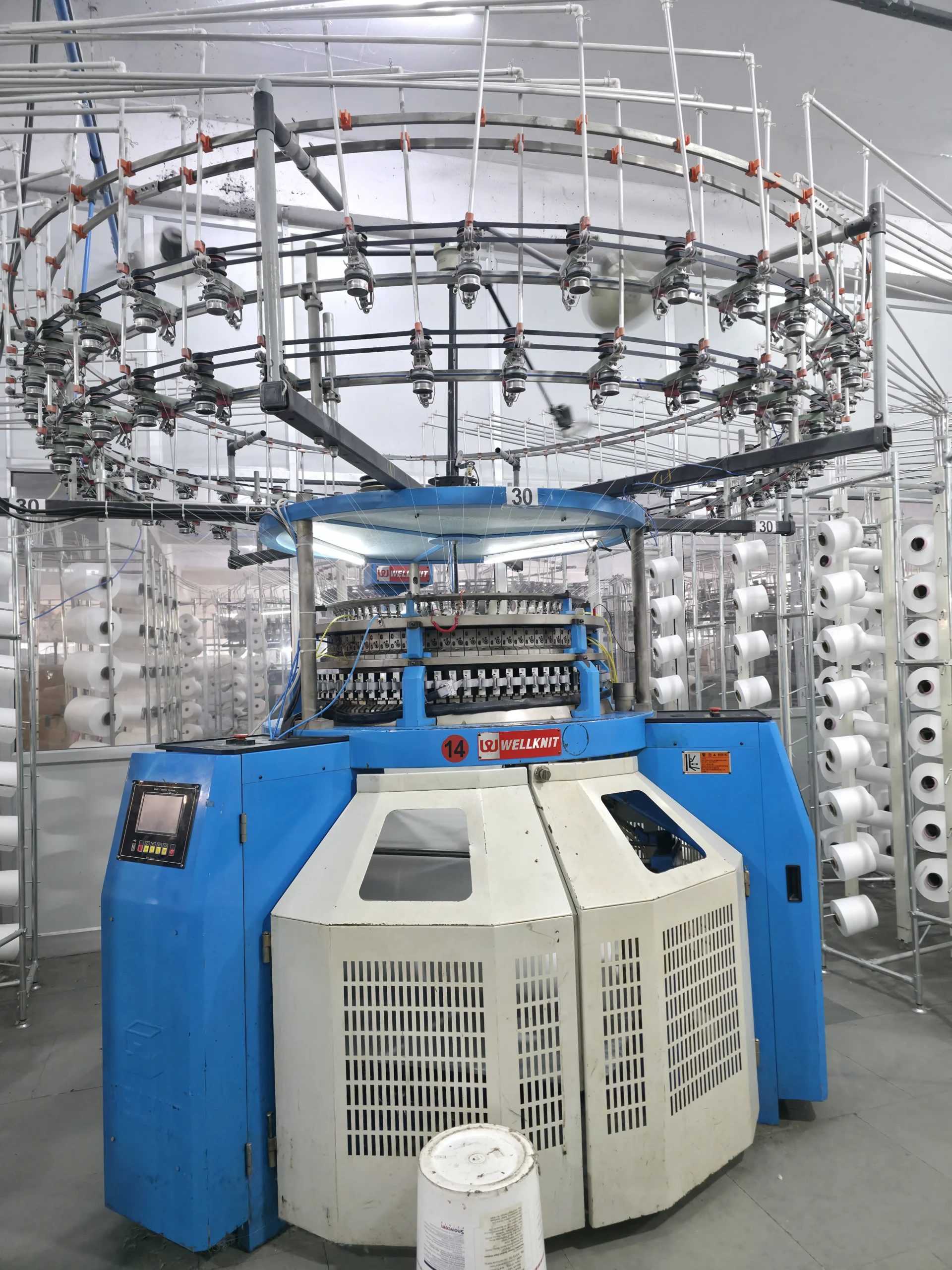 Gauge - 28, Diameter - 34 Inches, Feeder - 72, Brand - WELL KNIT, Model Year - 2019