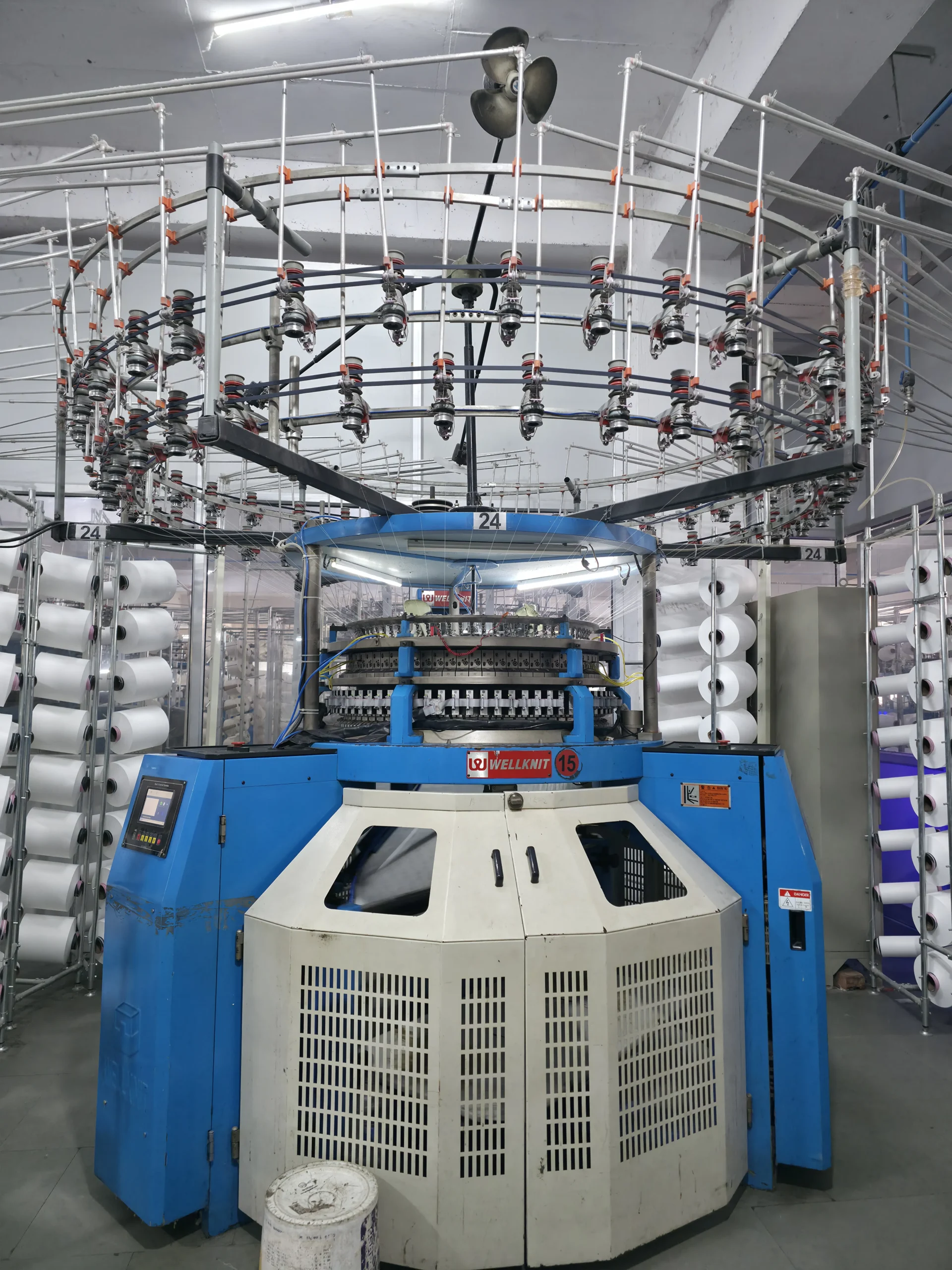 Gauge - 28, Diameter - 34 Inches, Feeder - 72, Brand - WELL KNIT, Model Year - 2019