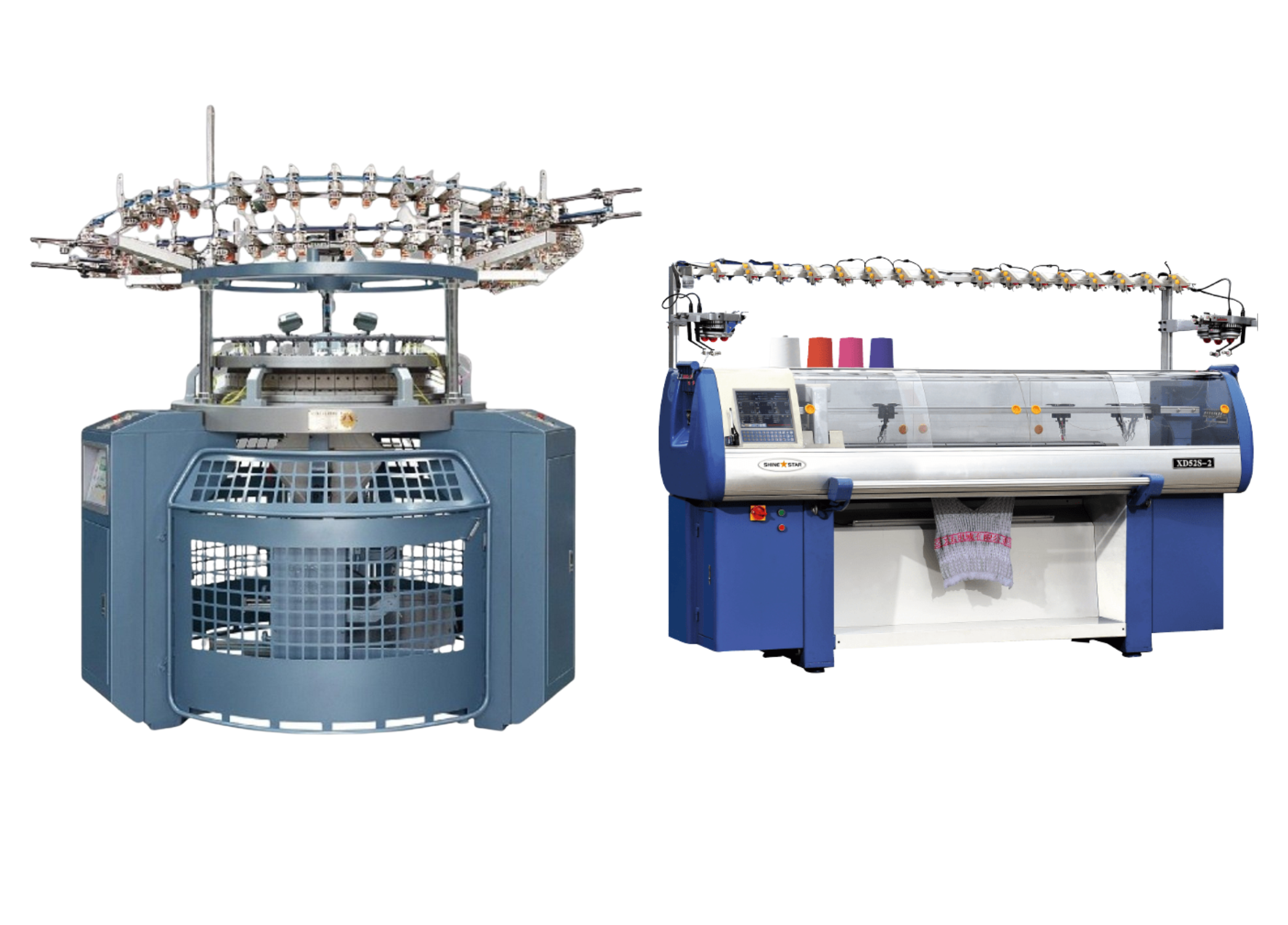 Flat and Circular Knitting Machine